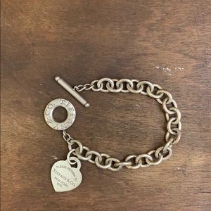 Tiffany’s Please Return To Heart Toggle Bracelet